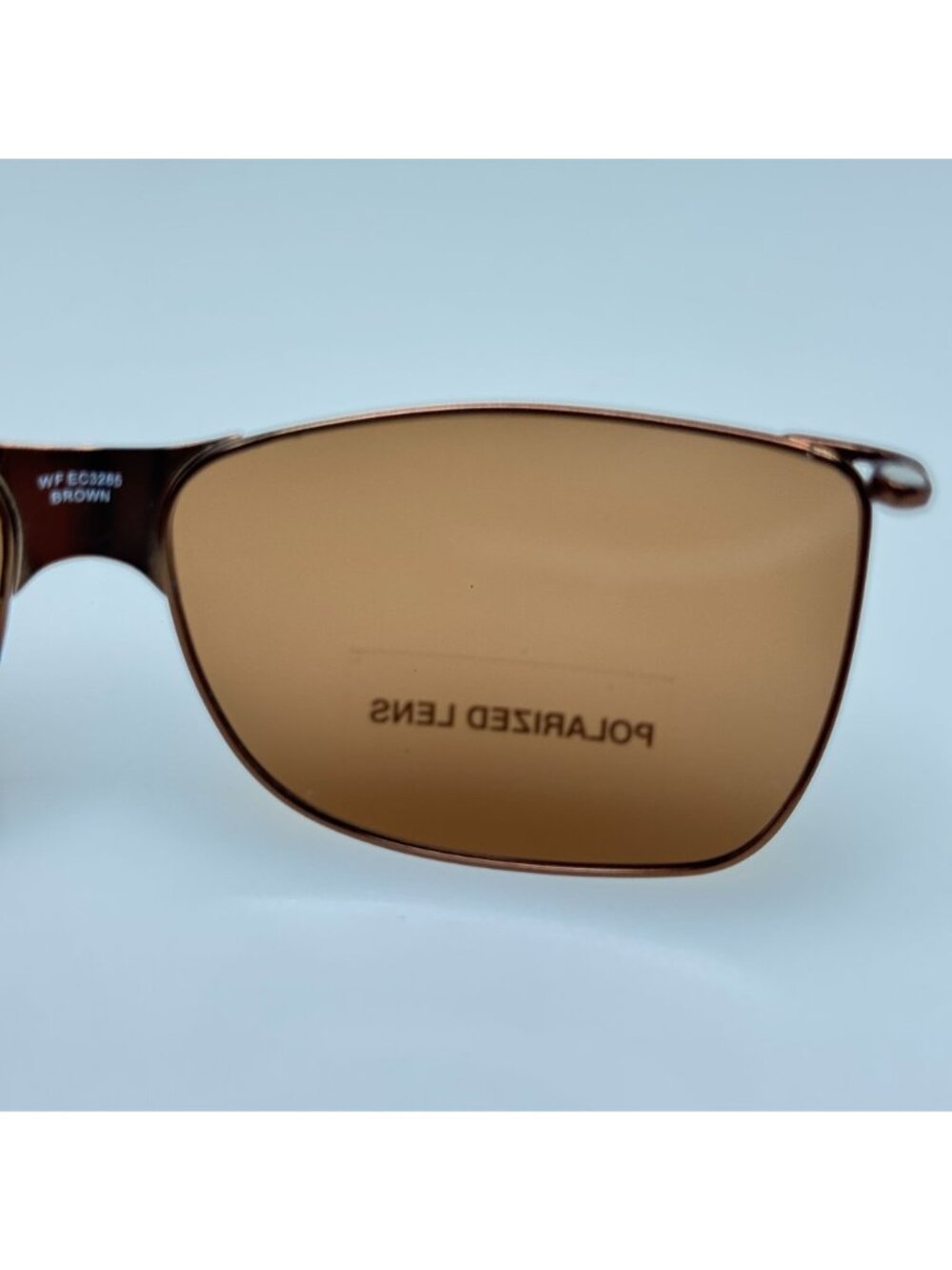 Easyclip EC 3285 Brown Eyeglasses Eye Glasses Frames 51-17-135 W/ Clip - Picture 8 of 10